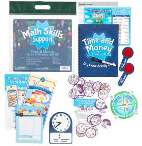 Really Good Stuff Math Skills Grade K 2  Time and Money by Really Good Stuff LLC