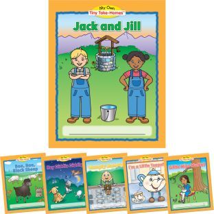 My Own Tiny Take Homes Nursery Rhymes  36 books by Really Good Stuff LLC