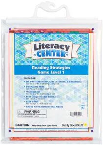 Reading Strategies Game Level 1 Literacy Center  1 literacy center by Really Good Stuff LLC