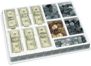 Play Money Coins and Bills Deluxe Set by Learning Resources