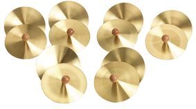 Brass Cymbals  Set of 6 by Excellerations