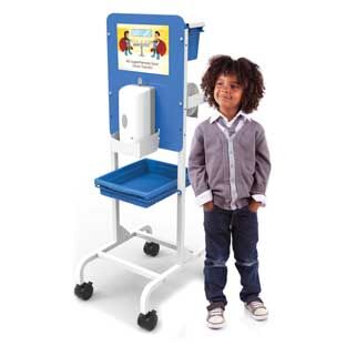 Single Student Hand Sanitizer Station  Premium Model  1 Station by Really Good Stuff LLC