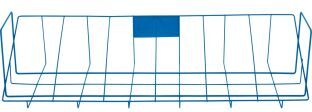 Store More Book And Binder Holder With Stabilizer Wing Storage Rack For 6 Bins  1 storage rack by Really Good Stuff LLC