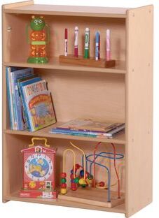 Value Line Narrow Three Shelf Storage  1 shelf by Steffy Wood Products