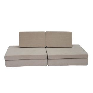 The Whatsit Modular Sofa  Taupe by Really Good Stuff LLC