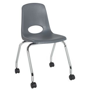 18 MOBILE CHAIR W CASTERS Color Gray by Really Good Stuff LLC