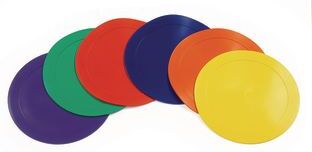 Discount School Supply Poly Vinyl Spot Markers  Set of 6 by Discount School Supply