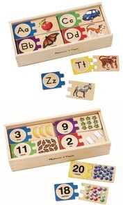 Self Correcting Alphabet and Number Puzzles by Really Good Stuff LLC