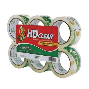 Clear Heavy Duty Packing Tape 6 pk by Duck Tape