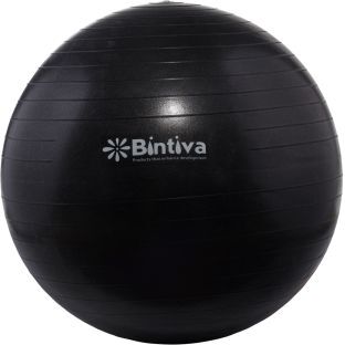 Really Good Stuff LLC Really Good Stuff Bintiva Anti Burst Fitness Exercise Stability Yoga Ball 65 CM  1 yoga ball Color Black by Really Good Stuff LL