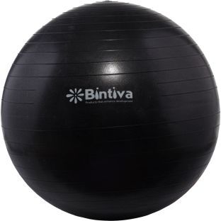 Really Good Stuff LLC Really Good Stuff Bintiva Anti Burst Fitness Exercise Stability Yoga Ball 75 CM  1 yoga ball Color Black by Really Good Stuff LL