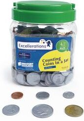 Excellerations Counting Coins  500 Pieces by Excellerations