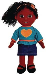 Excellerations African American Girl Cuddle Buddy  1 buddy by Excellerations