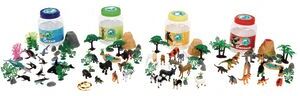 Excellerations Animal Bucket Playset  Set of All 4 126 Pieces by Excellerations