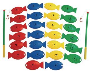 Giant Fishing Set Letters 28 Pieces by Educational Advantage