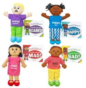 Excellerations Emotions Book and Doll Kit 1 by Excellerations