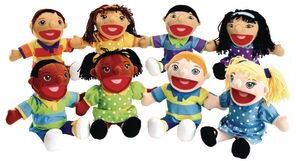 Excellerations Girl and Boy Puppet Pairs  Set of All 8 by Excellerations