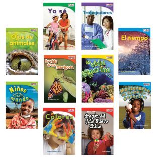 TIME FOR KIDS Informational Text Grade 1 Readers Spanish Set 2 10 Book Set by Really Good Stuff LLC