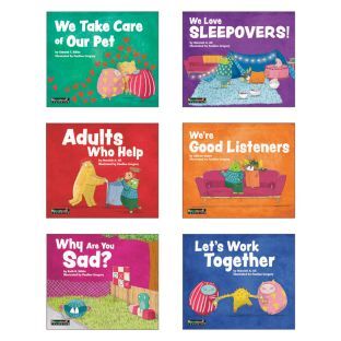 I Build Positive Relationship Books  Set of 6 by Newmark Learning