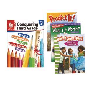 Shell Education Conquering Third Grade 4 Book Set by Shell Education