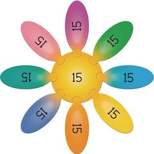 Daisy Puzzles Set  Number Sense 11 To 20 by Really Good Stuff LLC