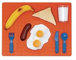 3D Chunky Food Puzzle Breakfast by Excellerations