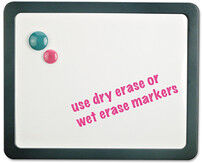 UNIVERSAL OFFICE PRODUCTS Universal Deluxe Recycled Cubicle Dry Erase Board