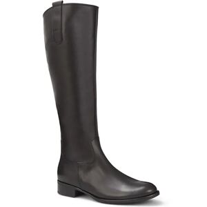 Gabor - Women's Black Brook Slim Calf Fit Leather Riding Boots - Size US: 7.5/ UK: 5.5/ EU: 38.5  - Black - Female - Size: US: 7.5/ UK: 5.5/ EU: 38.5