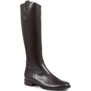 Gabor - Women's Chocolate Brook Slim Calf Fit Leather Riding Boots - Size US: 8.5/ UK: 6.5/ EU: 39.5  - Chocolate - Female - Size: US: 8.5/ UK: 6.5/ EU: 39.5