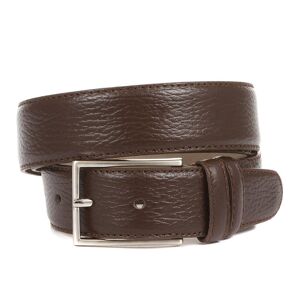 Jones Bootmaker - Men's Brown Leather Upminster Men's Leather Belt - Size M  - Brown Leather - Male - Size: M