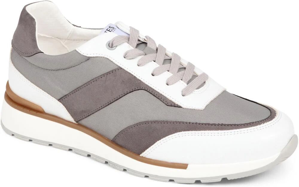 Consciously Crafted - Men's Grey Tadcaster Apple Leather Trainers - Size US: 7.5/ UK: 7/ EU: 41  - Grey - Male - Size: US: 7.5/ UK: 7/ EU: 41