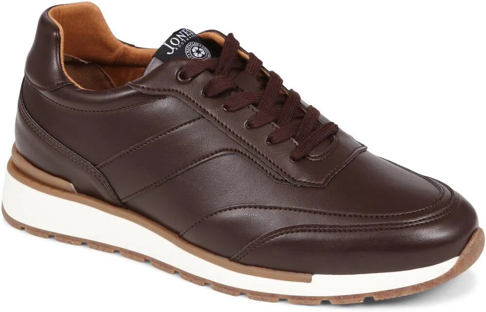 Consciously Crafted - Men's Brown Tadcaster Apple Leather Trainers - Size US: 7.5/ UK: 7/ EU: 41  - Brown - Male - Size: US: 7.5/ UK: 7/ EU: 41