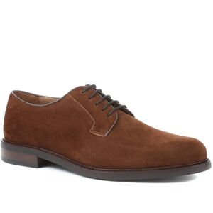 Jones Bootmaker - Men's Tobacco Landry Suede Derby Shoes - Size US: 12.5/ UK: 12/ EU: 46  - Tobacco - Male - Size: US: 12.5/ UK: 12/ EU: 46