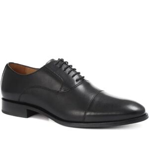 Jones Bootmaker - Men's Black Matthew Leather Oxford Shoes - Size US: 12.5/ UK: 12/ EU: 46  - Black - Male - Size: US: 12.5/ UK: 12/ EU: 46