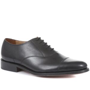 Jones Bootmaker - Men's Black Barnet Goodyear Welted Leather Oxford Shoes - Size US: 7.5/ UK: 7/ EU: 41  - Black - Male - Size: US: 7.5/ UK: 7/ EU: 41