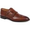 JONES Made In Portugal - Men's Chestnut Chilton Leather Double Strap Monk Shoes - Size US: 8.5/ UK: 8/ EU: 42  - Chestnut - Male - Size: US: 8.5/ UK: 8/ EU: 42