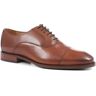 Jones Bootmaker - Men's Chestnut Matthew Wide Fit Oxford Shoes - Size US: 12.5/ UK: 12/ EU: 46  - Chestnut - Male - Size: US: 12.5/ UK: 12/ EU: 46