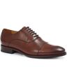 Jones Bootmaker - Men's Chestnut Matthew Leather Oxford Shoes - Size US: 7.5/ UK: 7/ EU: 41  - Chestnut - Male - Size: US: 7.5/ UK: 7/ EU: 41