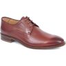 JONES Made In Portugal - Men's Cognac Crewe Leather Derby Shoes - Size US: 12.5/ UK: 12/ EU: 46  - Cognac - Male - Size: US: 12.5/ UK: 12/ EU: 46