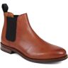 Jones Bootmaker - Men's British Tan Bayridge Leather Chelsea Boots - Size US: 8.5/ UK: 8/ EU: 42  - British Tan - Male - Size: US: 8.5/ UK: 8/ EU: 42