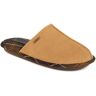 Barbour - Men's Camel Foley Leather Mule Slippers - Size US: 7.5/ UK: 7/ EU: 41  - Camel - Male - Size: US: 7.5/ UK: 7/ EU: 41