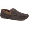 Barbour - Men's Chocolate Monty House Slippers - Size US: 7.5/ UK: 7/ EU: 41  - Chocolate - Male - Size: US: 7.5/ UK: 7/ EU: 41