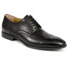 JONES 24-7 - Men's Black Middlesex Brogue Shoes - Size US: 12.5/ UK: 12/ EU: 46  - Black - Male - Size: US: 12.5/ UK: 12/ EU: 46