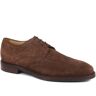 Jones Bootmaker - Men's Brown Suede Longwood Suede Derby Brogues - Size US: 10.5/ UK: 10/ EU: 44  - Brown Suede - Male - Size: US: 10.5/ UK: 10/ EU: 44