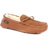 Jones Bootmaker - Men's Chestnut Dallas Sheepskin Lined Slippers - Size US: 7.5/ UK: 7/ EU: 41  - Chestnut - Male - Size: US: 7.5/ UK: 7/ EU: 41