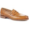 Loake by Jones Bootmaker - Men's Tan Ohio Goodyear Welted Leather Loafers - Size US: 8.5/ UK: 8/ EU: 42  - Tan - Male - Size: US: 8.5/ UK: 8/ EU: 42