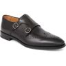 JONES Made In Portugal - Men's Black Chilton Leather Double Strap Monk Shoes - Size US: 9.5/ UK: 9/ EU: 43  - Black - Male - Size: US: 9.5/ UK: 9/ EU: 43