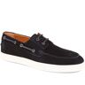 Jones Bootmaker - Men's Navy Suede St Ives Boat Shoe Trainers - Size US: 7.5/ UK: 7/ EU: 41  - Navy Suede - Male - Size: US: 7.5/ UK: 7/ EU: 41