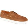 Jones Bootmaker - Men's Tobacco St Ives Boat Shoe Trainers - Size US: 7.5/ UK: 7/ EU: 41  - Tobacco - Male - Size: US: 7.5/ UK: 7/ EU: 41