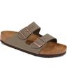 Birkenstock - Men's Stone Birko-Flor Double Buckle Mule Sandals - Size US: 12.5/ UK: 12/ EU: 46  - Stone - Male - Size: US: 12.5/ UK: 12/ EU: 46